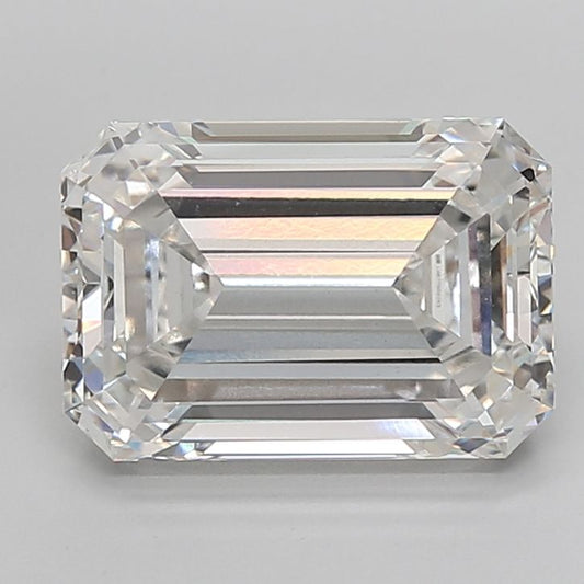 Lab-Grown Emerald Diamond - 8.56 Carats, F Color, VS1 Clarity - Certified by IGI - Report Number: LG677502243