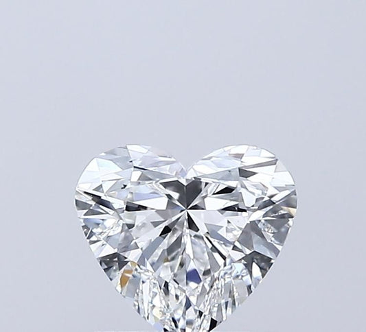 Lab-Grown Heart Diamond - 1.0 Carats, E Color, VS2 Clarity - Certified by IGI - Report Number: LG692508787