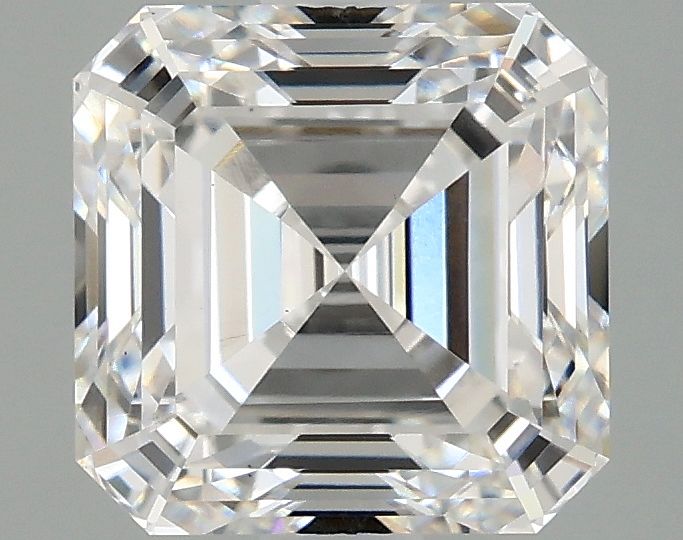 Lab-Grown Asscher Diamond - 2.01 Carats, D Color, VS1 Clarity - Certified by IGI - Report Number: LG678562625