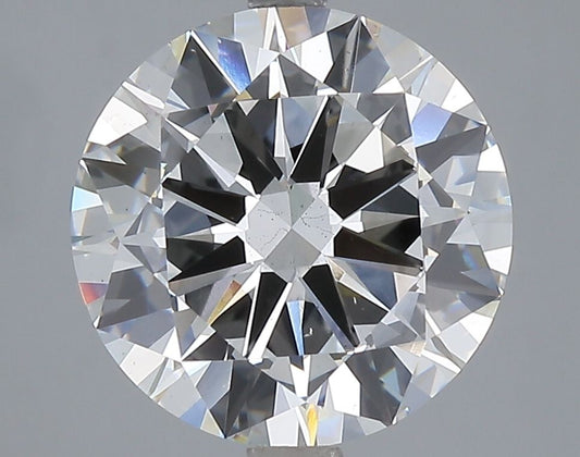 Lab-Grown Round Diamond - 4.0 Carats, F Color, VS2 Clarity - Certified by IGI - Report Number: LG669416897