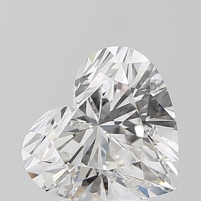 Lab-Grown Heart Diamond - 3.03 Carats, E Color, VS2 Clarity - Certified by IGI - Report Number: LG671403601