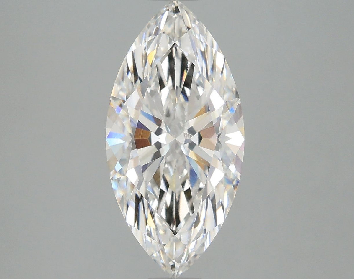Lab-Grown Marquise Diamond - 2.59 Carats, F Color, VVS2 Clarity - Certified by IGI - Report Number: LG674560355