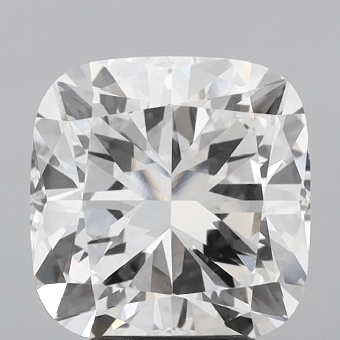 Lab-Grown Cushion Diamond - 4.08 Carats, D Color, VS1 Clarity - Certified by IGI - Report Number: LG717505220