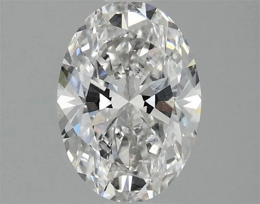 Diamant ovale de 1,43 ct (couleur F, pureté VS2, certifié IGI)