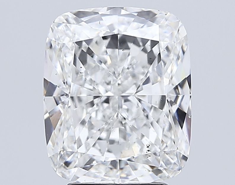 Lab-Grown Cushion Diamond - 6.02 Carats, E Color, VS2 Clarity - Certified by IGI - Report Number: LG644421625
