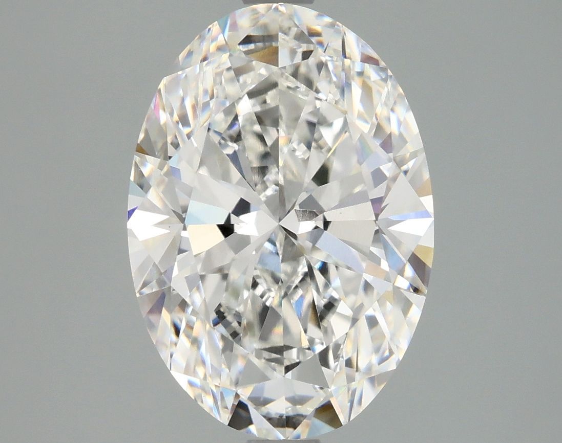 Lab-Grown Oval Diamond - 4.01 Carats, F Color, VVS2 Clarity - Certified by IGI - Report Number: LG683538358