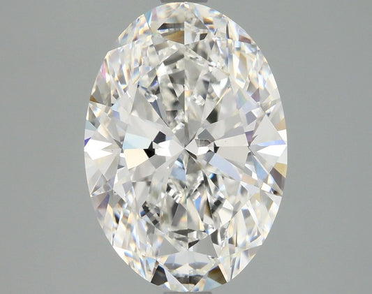 Lab-Grown Oval Diamond - 4.01 Carats, F Color, VVS2 Clarity - Certified by IGI - Report Number: LG683538358