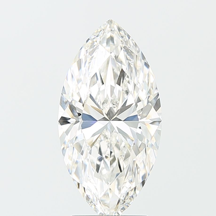 Lab-Grown Marquise Diamond - 3.52 Carats, F Color, VS1 Clarity - Certified by IGI - Report Number: LG639433590