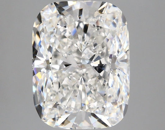 Lab-Grown Cushion Diamond - 4.01 Carats, F Color, VS1 Clarity - Certified by IGI - Report Number: LG654484728