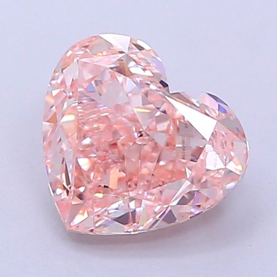 Heart 1.52ct Fancy Intense Pink VVS2 - Cut • IGI • LG731540569