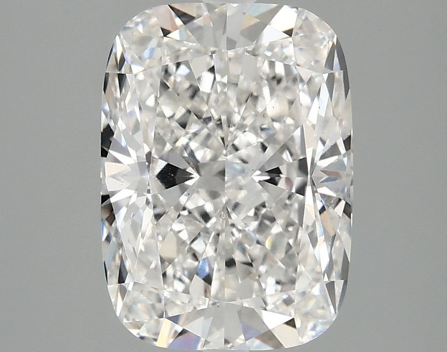 Lab-Grown Cushion Diamond - 3.08 Carats, F Color, VS2 Clarity - Certified by IGI - Report Number: LG696592145