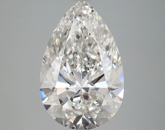 Lab-Grown Pear Diamond - 4.73 Carats, F Color, VS2 Clarity - Certified by IGI - Report Number: LG669464239