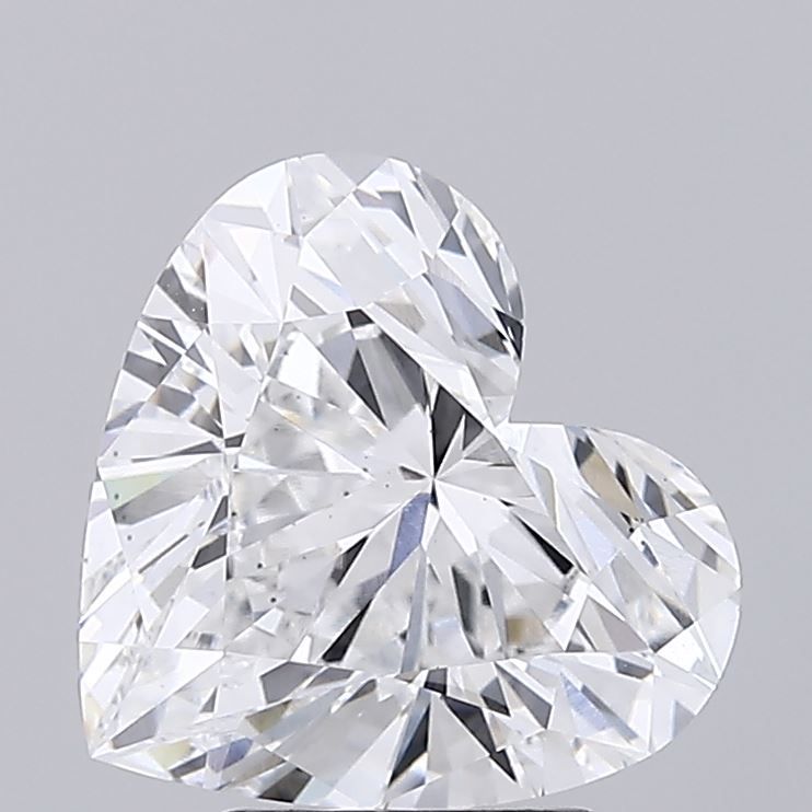 Lab-Grown Heart Diamond - 4.02 Carats, E Color, VS1 Clarity - Certified by IGI - Report Number: LG577374691