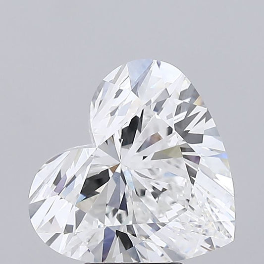 Lab-Grown Heart Diamond - 5.07 Carats, E Color, VS1 Clarity - Certified by IGI - Report Number: LG710546591