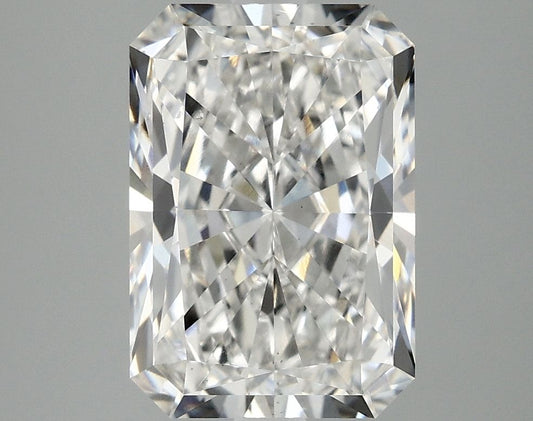 Lab-Grown Radiant Diamond - 4.05 Carats, F Color, VS2 Clarity - Certified by IGI - Report Number: LG717557401