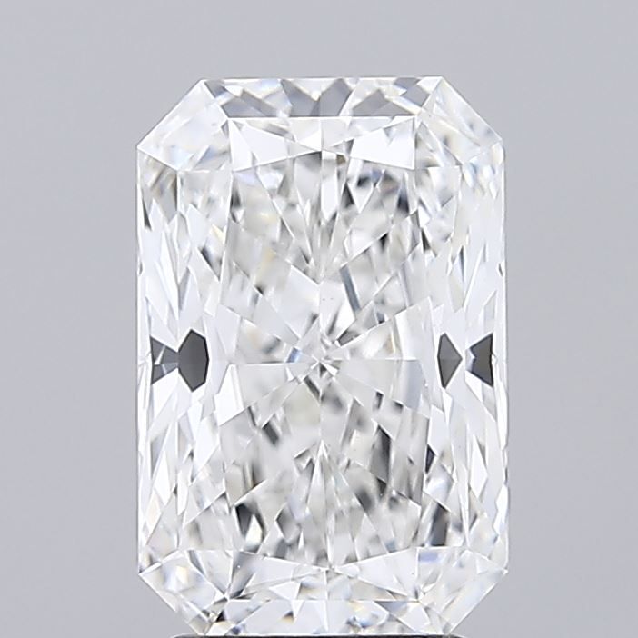 Lab-Grown Radiant Diamond - 3.01 Carats, F Color, VVS2 Clarity - Certified by IGI - Report Number: LG713533858