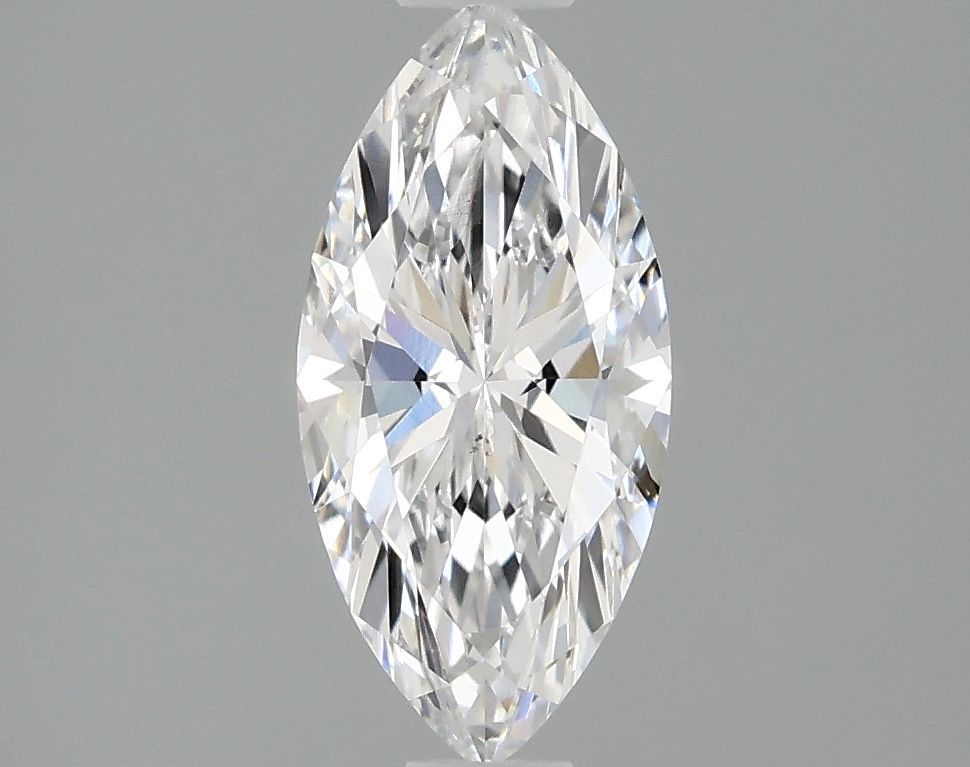Lab-Grown Marquise Diamond - 0.98 Carats, D Color, VS2 Clarity - Certified by IGI - Report Number: LG695508946