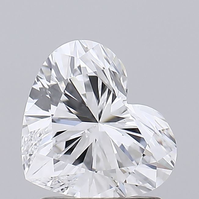 Lab-Grown Heart Diamond - 1.51 Carats, D Color, VS1 Clarity - Certified by IGI - Report Number: LG678519598