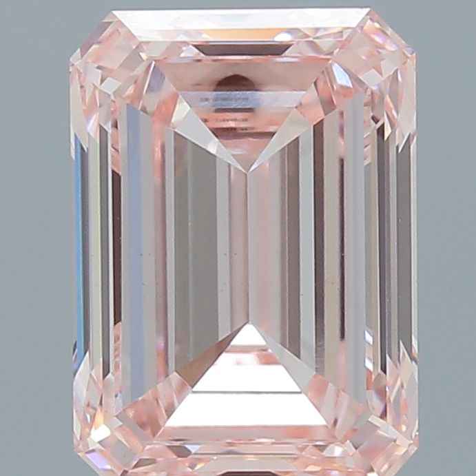 Emerald 3.01ct Fancy Intense Pink VVS2 - Cut • IGI • LG786691138