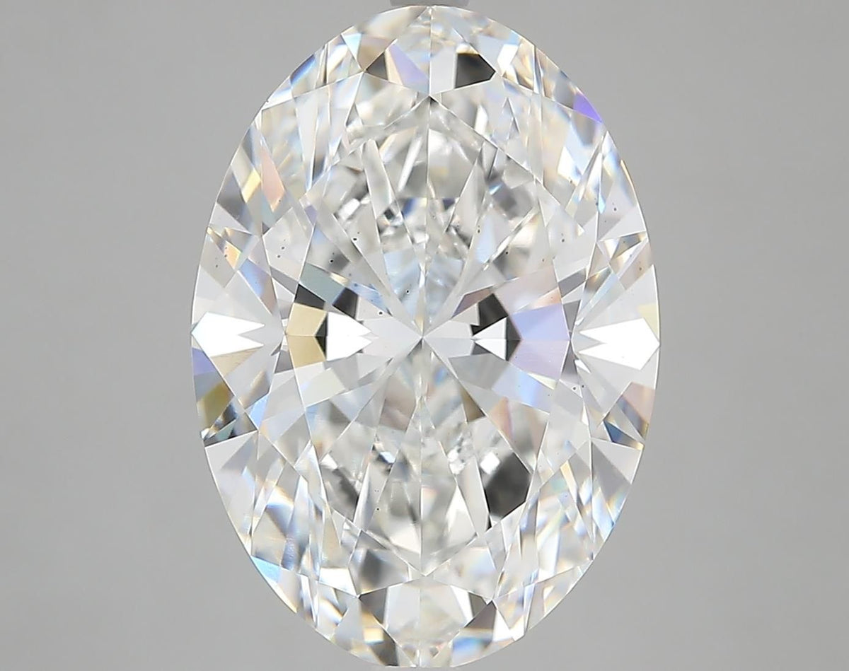 Lab-Grown Oval Diamond - 7.21 Carats, F Color, VS2 Clarity - Certified by IGI - Report Number: LG589311426