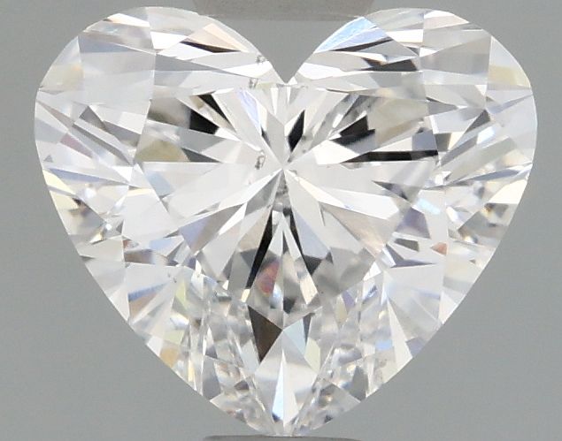 Lab-Grown Heart Diamond - 0.96 Carats, D Color, VS2 Clarity - Certified by IGI - Report Number: LG671496325