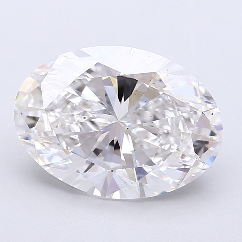 Lab-Grown Oval Diamond - 4.02 Carats, E Color, VS2 Clarity - Certified by IGI - Report Number: LG717541000