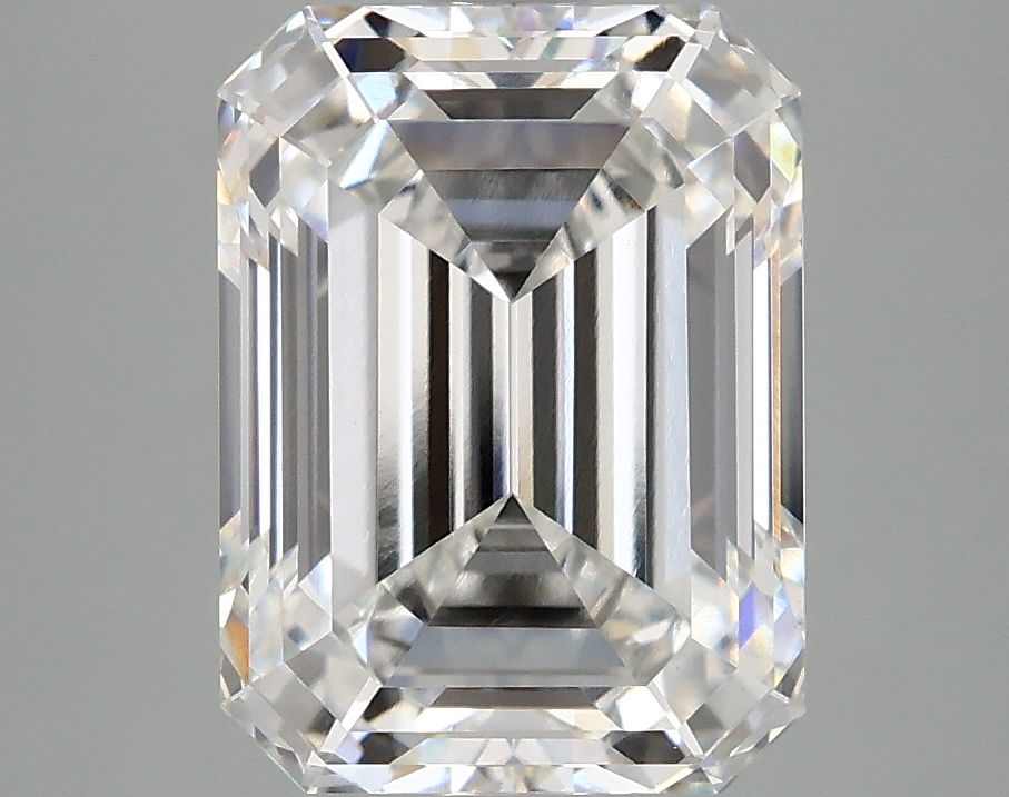 Lab-Grown Emerald Diamond - 4.08 Carats, F Color, VVS2 Clarity - Certified by IGI - Report Number: LG678593003