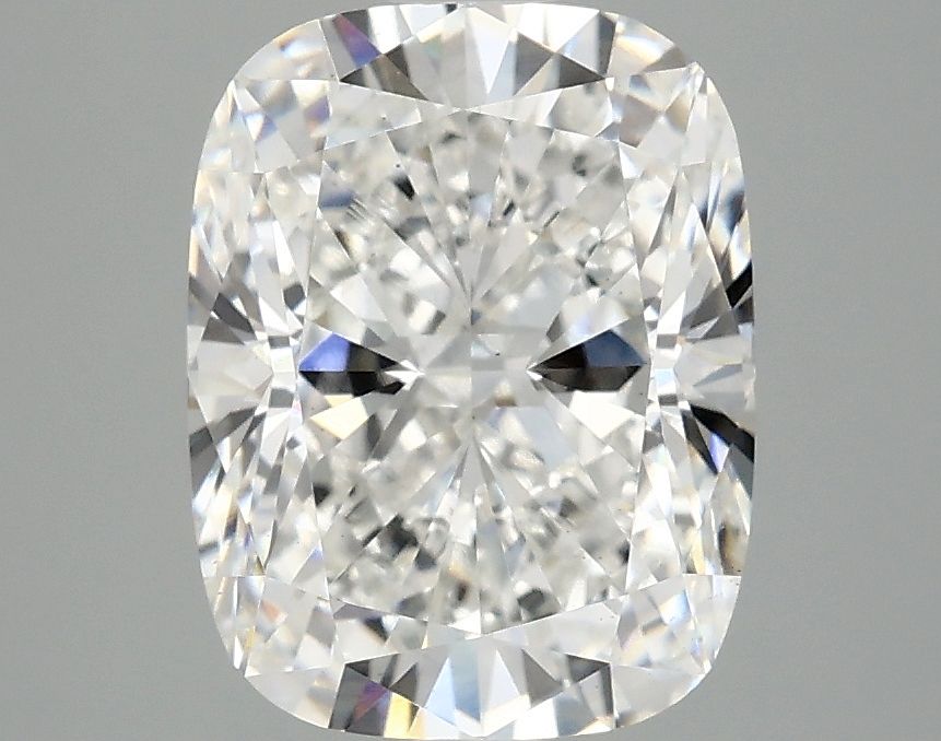 Lab-Grown Cushion Diamond - 3.04 Carats, F Color, VS2 Clarity - Certified by IGI - Report Number: LG696582687