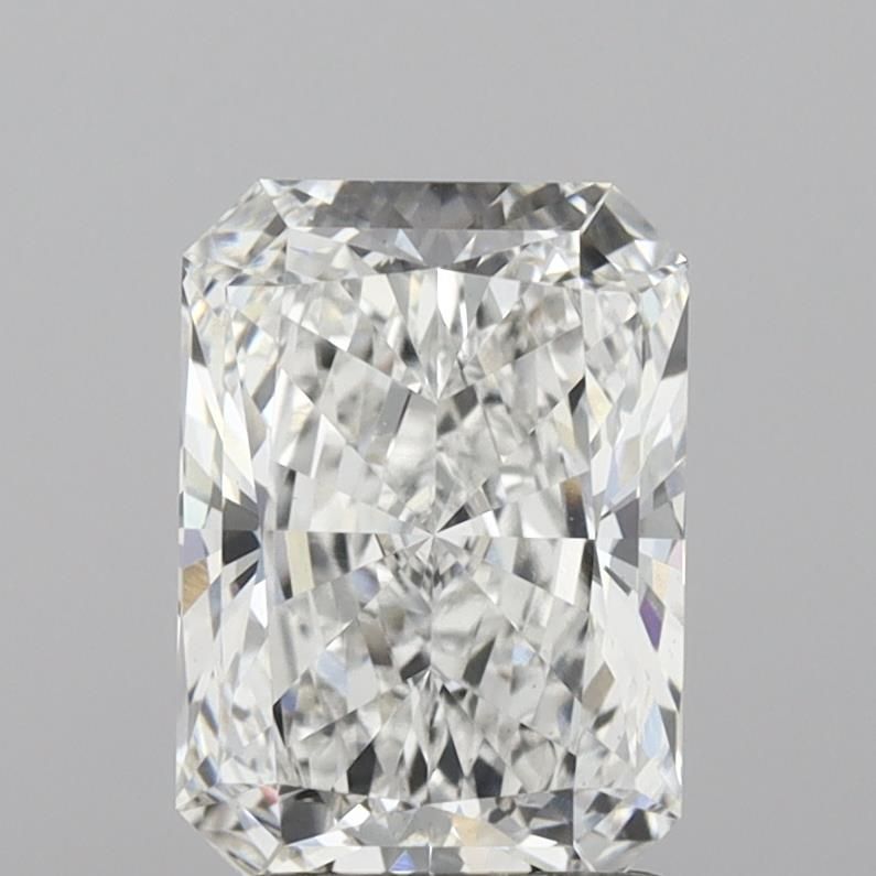 Lab-Grown Radiant Diamond - 2.55 Carats, E Color, VVS2 Clarity - Certified by IGI - Report Number: LG659434775