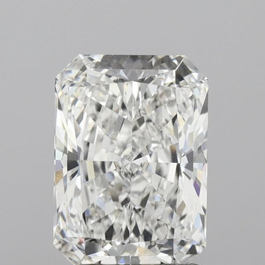 Lab-Grown Radiant Diamond - 2.55 Carats, E Color, VVS2 Clarity - Certified by IGI - Report Number: LG659434775