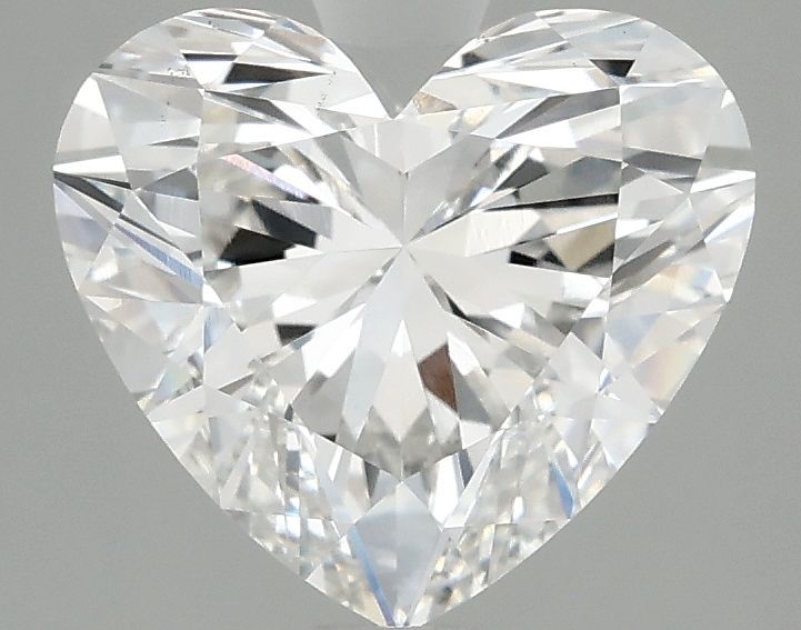 Lab-Grown Heart Diamond - 2.56 Carats, F Color, VS1 Clarity - Certified by IGI - Report Number: LG693516433