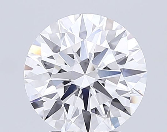 Lab-Grown Round Diamond - 3.52 Carats, D Color, VVS2 Clarity - Certified by GIA - Report Number: 6505996859