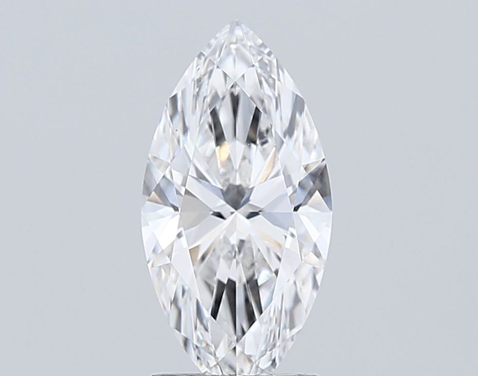 Lab-Grown Marquise Diamond - 2.5 Carats, F Color, VVS2 Clarity - Certified by IGI - Report Number: LG678547990