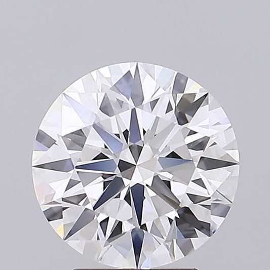 Lab-Grown Round Diamond - 3.46 Carats, D Color, VVS2 Clarity - Certified by GIA - Report Number: 6515314134