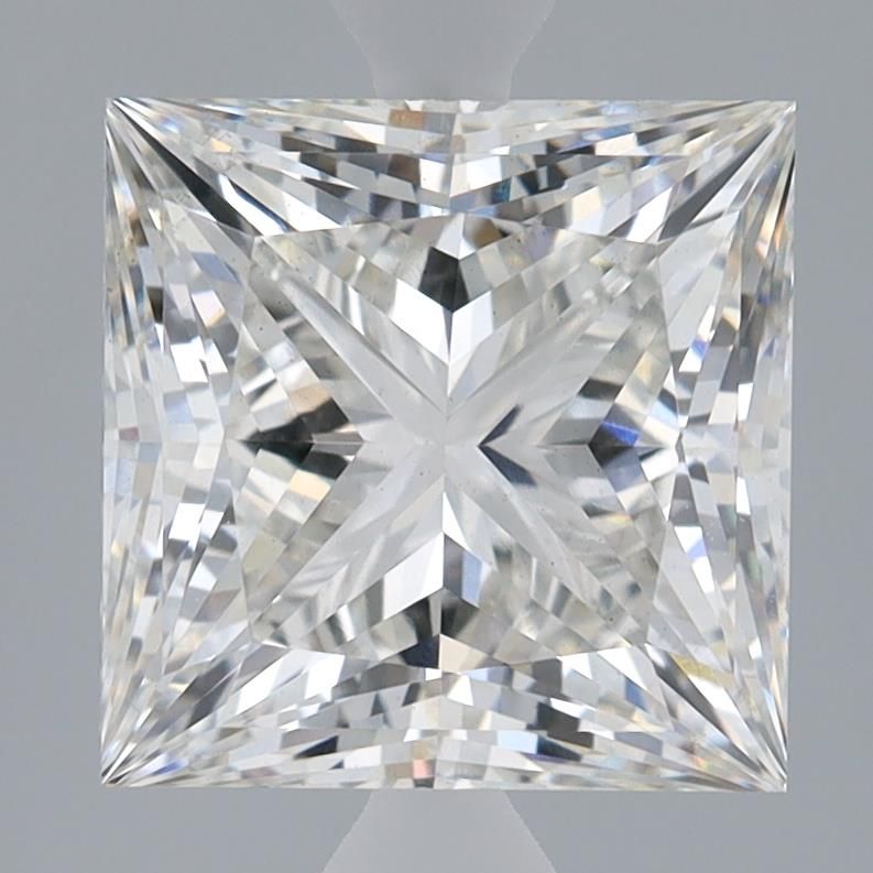 Lab-Grown Princess Diamond - 4.01 Carats, F Color, VS2 Clarity - Certified by IGI - Report Number: LG655431478