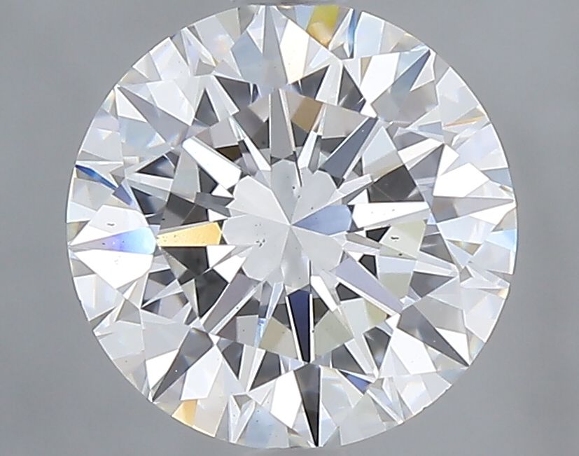 Lab-Grown Round Diamond - 2.02 Carats, F Color, VS2 Clarity - Certified by IGI - Report Number: LG680504390