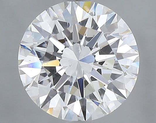 Lab-Grown Round Diamond - 2.02 Carats, F Color, VS2 Clarity - Certified by IGI - Report Number: LG680504390