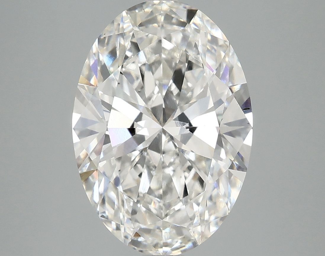 Lab-Grown Oval Diamond - 4.03 Carats, F Color, VS2 Clarity - Certified by IGI - Report Number: LG696509858
