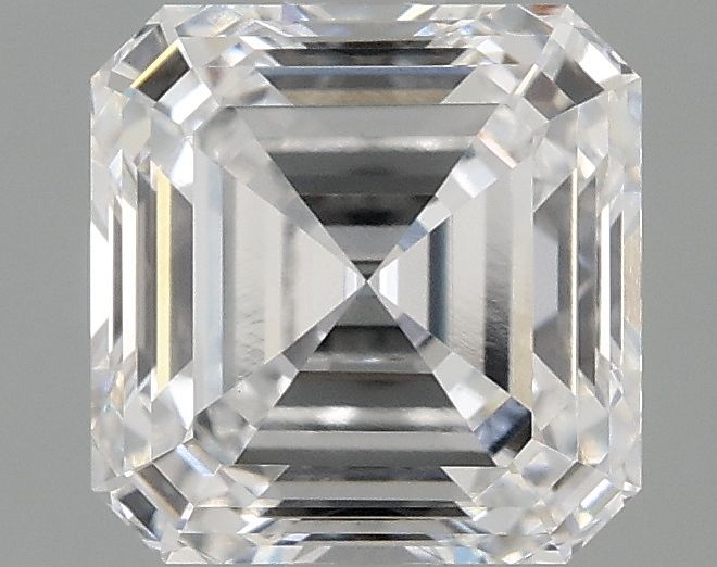 Lab-Grown Asscher Diamond - 2.02 Carats, D Color, VVS2 Clarity - Certified by IGI - Report Number: LG687572637