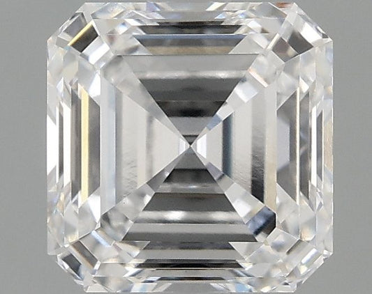 Lab-Grown Asscher Diamond - 2.02 Carats, D Color, VVS2 Clarity - Certified by IGI - Report Number: LG687572637