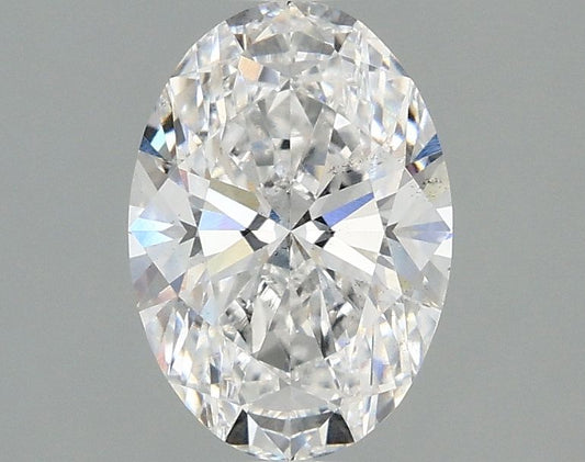 Lab-Grown Oval Diamond - 1.46 Carats, D Color, VS2 Clarity - Certified by IGI - Report Number: LG676502307
