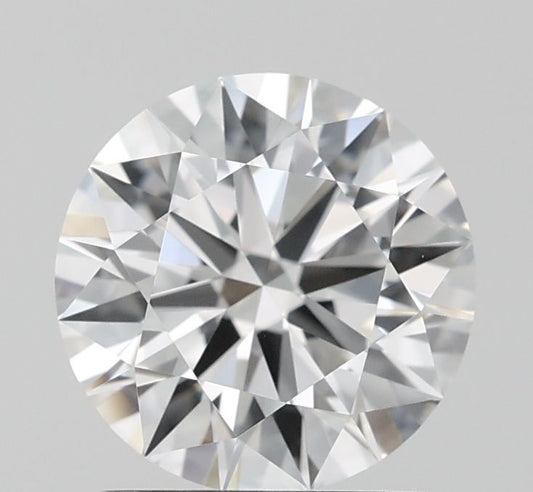 Lab-Grown Round Diamond - 1.53 Carats, E Color, VVS2 Clarity - Certified by IGI - Report Number: LG694503964