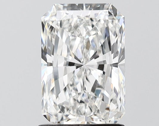 Lab-Grown Radiant Diamond - 1.6 Carats, E Color, VVS2 Clarity - Certified by IGI - Report Number: LG702504515