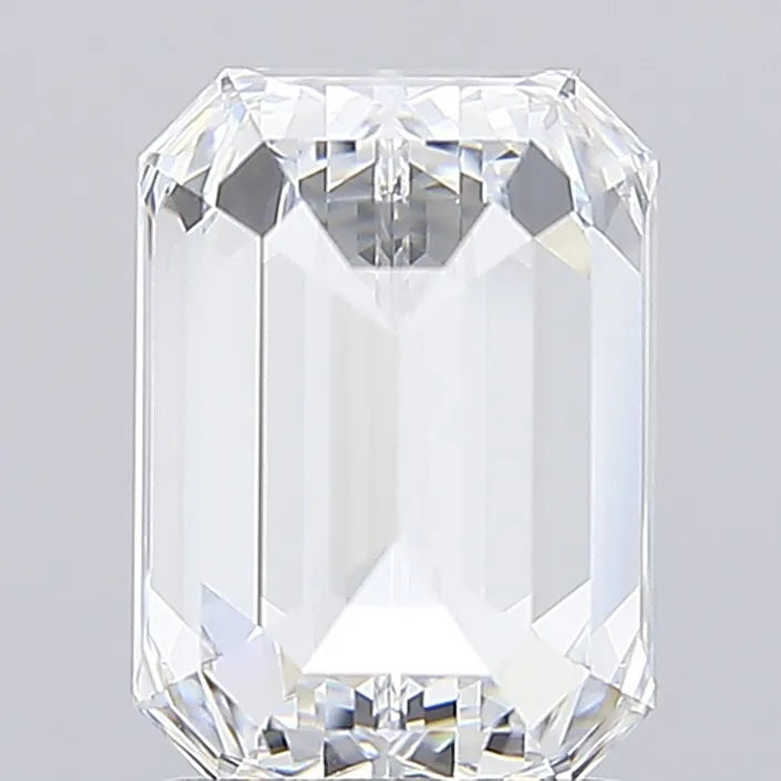2.48ct Emerald Lab Grown Diamond (Colour D, Clarity FL, GIA Certified)