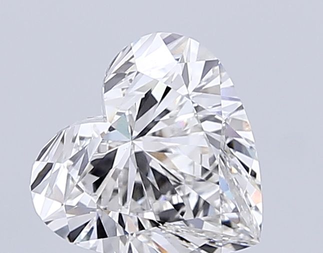 Lab-Grown Heart Diamond - 5.04 Carats, F Color, VS1 Clarity - Certified by IGI - Report Number: LG670477250