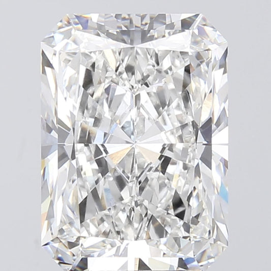 Lab-Grown Radiant Diamond - 6.05 Carats, F Color, VVS2 Clarity - Certified by IGI - Report Number: LG683583493