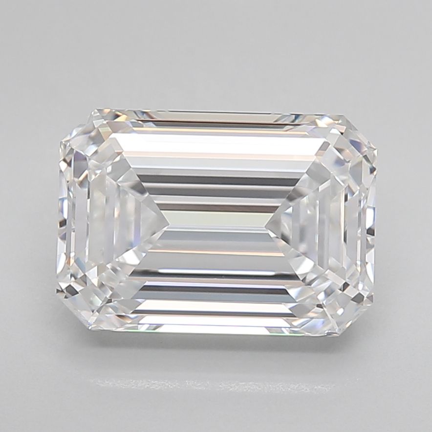 Lab-Grown Emerald Diamond - 3.6 Carat, D Color, VVS1 Clarity | Sustainable Luxury, Dazzling Brilliance | IGI | Certified LG640435208