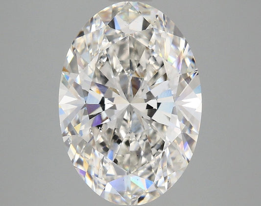 Lab-Grown Oval Diamond - 4.07 Carats, F Color, VS2 Clarity - Certified by IGI - Report Number: LG671409228
