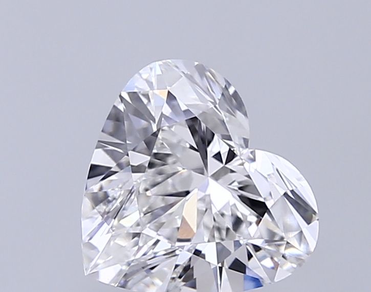 Lab-Grown Heart Diamond - 2.03 Carats, E Color, VVS2 Clarity - Certified by IGI - Report Number: LG713505338