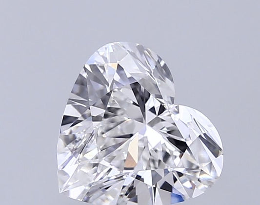 Lab-Grown Heart Diamond - 2.03 Carats, E Color, VVS2 Clarity - Certified by IGI - Report Number: LG713505338